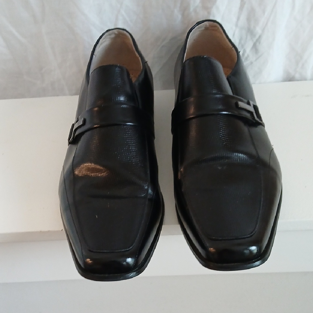 Stacy Adams Classic Black Men's Dress Shoes size 12W